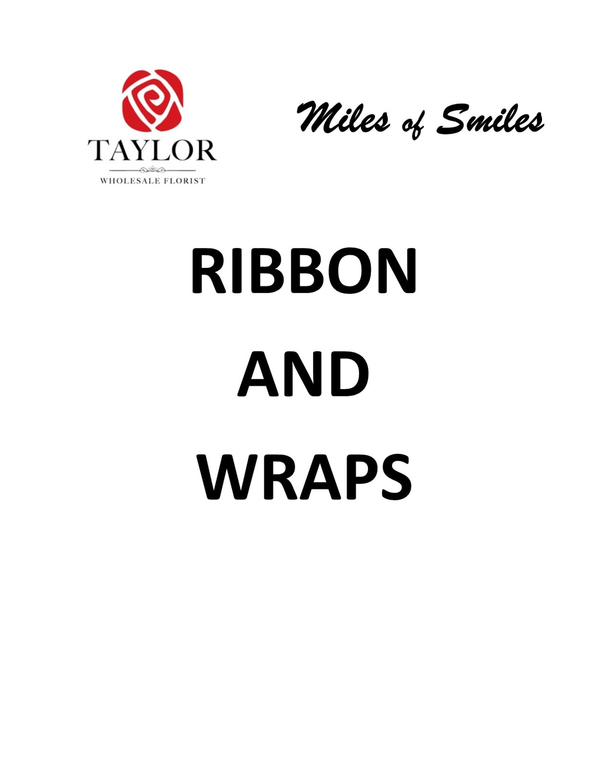 RIBBON AND WRAPS